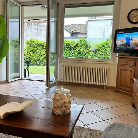 Giardino Privato Relax Sul Di 2 Camere-vicino Ospedale Moriggia - Wi-fi E Parcheggio Apartman *